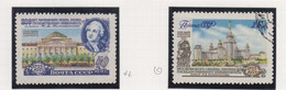 Sowjet-Unie Jaar 1955 Michel-nr 1780 **/1781 Gestempeld - Autres & Non Classés