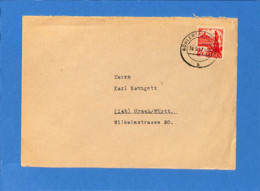 Allemagne Zone Française 1947 Baden - Lettre De Buhlertal (G5972) - Baden