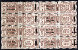 Repubblica Sociale (1944) - Pacchi Postali, 5 Cent. ** - Paketmarken