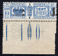 Repubblica Sociale (1944) - Pacchi Postali, 10 Cent. ** - Paketmarken