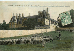 écouen * Côté Nord Du Château , Pensionnat Des Demoiselles De La Légion D'honneur * école - Ecouen