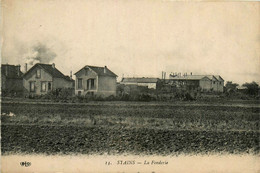 Stains * Vue Sur La Fonderie * Fondeur Usine - Stains