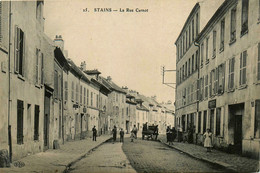 Stains * La Rue Carnot * Attelage - Stains
