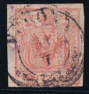 Autriche N°3 - Variété Pli Accordéon - Oblitéré - TB - Used Stamps