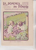 RIVISTA : " LA  DOMENICA  DEI  FANCIULLI " .  ILLUSTRATA  DA  " GECH "  ( GIUSEPPE  CHIORINO )  1916 - Arte, Design, Decorazione