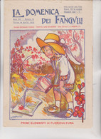 RIVISTA : " LA  DOMENICA  DEI  FANCIULLI " .  ILLUSTRATA  DA  " GECH "  ( GIUSEPPE  CHIORINO )  1915 - Arte, Design, Decorazione