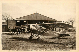 Bouguenais * Château Bougon * Aérodrome Aéroport * Le Camp D'aviation * Avions POTEZ 58 Et 60 Devant Un Hangar - Bouguenais