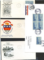 090622//  9 Enveloppes 1ER JOUR DES USA - 1941-1950