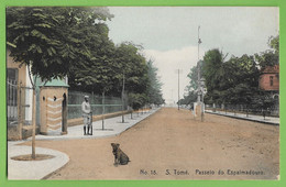 S. Tomé E Príncipe - Passeio Do Espalmadouro - Militar - Sao Tome Et Principe