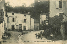 Vandoeuvre * Le Haut De La Grande Rue Du Village * Le Café Belle Vue * Villageois - Vandoeuvre Les Nancy