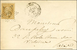Etoile 29 / N° 21 Càd PARIS / R. MOUFFETARD Sur Lettre Locale. 1864. - TB / SUP. - R. - 1862 Napoléon III.