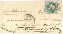Etoile 6 / N° 29 Càd PARIS / SENAT 12 OCT. 70 Sur Lettre Pour Chaumont Sur Tharonne, Au Verso Càd D'arrivée 20 OCT. 70.  - Krieg 1870