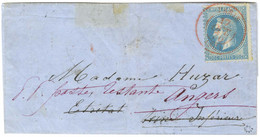 Càd Rouge PARIS (SC) 17 OCT. 70 / N° 29 Sur Lettre Sans Texte Pour Etretat Réexpédiée à Angers, Au Verso Càd PARIS AU HA - Guerra De 1870