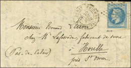 Etoile 28 (rare) / N° 29 Càd PARIS / R. CARDINAL-LEMOINE 26 SEPT. 70 Sur Lettre Pour St Omer, Au Verso Càd D'arrivée 3 O - War 1870