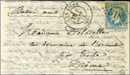 GC 3189 / N° 29 Càd T 17 LES LILAS (60) 7 JANV. 71 Sur Lettre Pour Etoile (Drôme), Au Verso Càd D'arrivée 11 JANV. 71. L - Krieg 1870