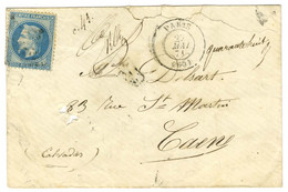 Etoile / N° 29 Càd T 15 PARIS (60) 27 MAI 71 Sur Enveloppe Sans Texte Pour Caen. Au Verso, Càd D'arrivée 29 MAI 71. 1er  - Krieg 1870