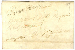 ST FLORt CORSE (ST FLORENT L N° 1) Sur Lettre Avec Texte Daté Du 30 Juin 1789 Pour Rugliano. - TB. - R. - Otros & Sin Clasificación