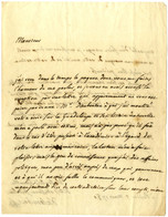 ALEMBERT Jean Le Rond D' (1717-1783), Mathématicien, Philosophe, Encyclopédiste, De L'Académie Française. - Autogramme & Autographen