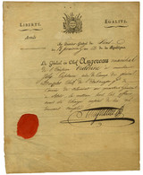 AUGEREAU Charles Pierre François, Duc De Castiglione (1757-1816), Maréchal D'Empire. - Other & Unclassified