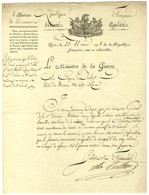 BERTHIER Alexandre, Prince De Wagram (1753-1815), Maréchal D'Empire. - Autogramme & Autographen