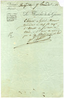 BERTHIER Alexandre, Prince De Wagram (1753-1815), Maréchal D'Empire. - Autogramme & Autographen