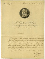 FORBIN Auguste De (1777-1843), Peintre Et Archéologue. - Other & Unclassified