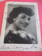 Portrait D'Artiste/ Marie DUBAS/ Chanteuse -Comédienne/ La Seyne ( Var)  /vers  1950       PA303 - Célébrités