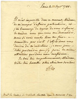 NECKER Jacques (1732-1804), Financier Genevois, Ministre Des Finances De Louis XVI. - Sonstige & Ohne Zuordnung