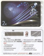 Greece-UTC Telecom Prepaid Card 2euro,mint - Grèce