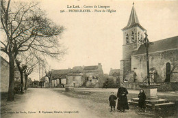 Promilhanes * La Place De L'église Du Village - Other & Unclassified