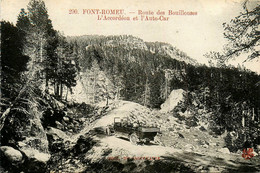 Font Romeu * La Route Des Bouillouses * L'accordéon Et L'autocar * Car Bus Autobus - Autres & Non Classés