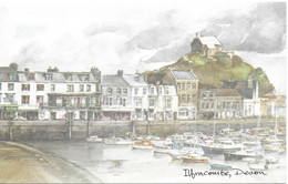 WATER COLOUR OF ILFRACOMBE, DEVON, ENGLAND. UNUSED POSTCARD   Jo4 - Ilfracombe