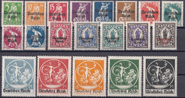 Deutsches Reich 1920 - Mi.Nr. 119 - 138 - Postfrisch MNH - Nuevos