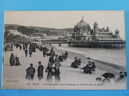 NICE  PROMENADE DES ANGLAIS ET PALAIS DE LA JETEE - Vida En La Ciudad Vieja De Niza