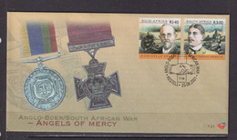SOUTH AFRICA - 2001 Angels Of Mercy FDC - Covers & Documents