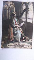 Carte Postale ( AB13 ) Ancienne Prénom Vive  Sainte CECILE ( PAIEMENT UNIQUEMENT PAR CHEQUE JE PRECISE  ) - Prénoms
