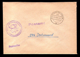 DDR Brief  EBERSWALDE-FINOW - Dortmund - 11.9.74  - Postsache - Covers & Documents