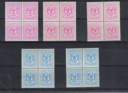 LION HERALDIQUE **/ MNH LOT 3  AVEC NUANCES  A   1.19 - Unused Stamps
