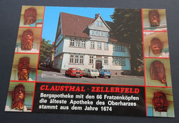 Clausthal-Zellerfeld, Bergapotheke Mit Den 66 Fratzenköpfen - Clausthal-Zellerfeld