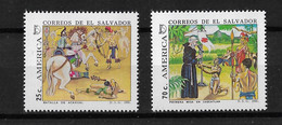 EL SALVADOR 1991 UPAEP DISCOVERY OF AMERICA CHRISTOPHER COLUMBUS,  MNH - Cristoforo Colombo