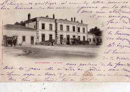 MONTBRISON LA GARE (CARTE PRECURSEUR ) - Montbrison