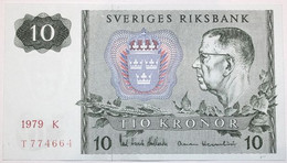 Suède - 10 Kronor - 1979 - PICK 52d.3 - NEUF - Svezia
