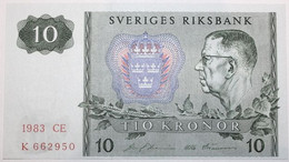 Suède - 10 Kronor - 1983 - PICK 52e.3 - NEUF - Svezia