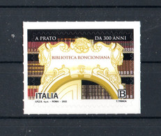 ITALIA  :  Biblioteca Roncioniana - Prato  - 1 Val.  MNH**  Del  21.05.2022 - 2021-...:  Nuovi