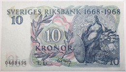 Suède - 10 Kronor - 1968 - PICK 56a - NEUF - Sweden