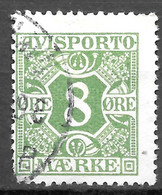 AFA # 14  Denmark  Avisporto  Used    1915 - Revenue Stamps
