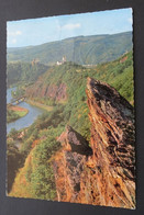 Blick Von Der Uhu-Ley Auf Burg Lahneck, Allerheiligenkapelle Und Schloss Stolzenfels - Lahnstein