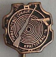 Kragujevac Prvenstvo Srbije 1979 Serbian Championship Shooting Archery PIN A8/7 - Boogschieten