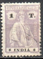 INDE PORT. 1913-21 O DENT 12x11.5 - Portugiesisch-Indien