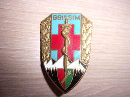 Insigne 661° Section D’infirmiers Militaires - Service De Santé - 1e Armée - SSA - Medicina